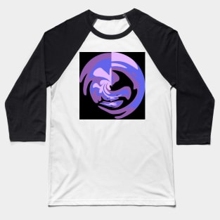 Purple and black III Baseball T-Shirt